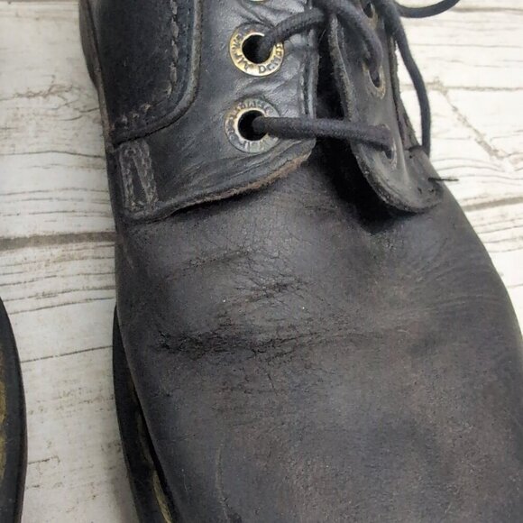 Vintage Dr Martens Dark Brown Leather Lace Up Oxford Shoes Men Size 9 main image 8